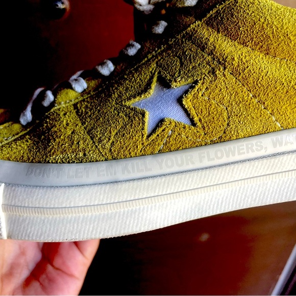 Rare⭐️ Converse One Star OX x Golf Le Fleur Tyler The Creator OG Sulphur M8 W10 - Picture 3 of 16